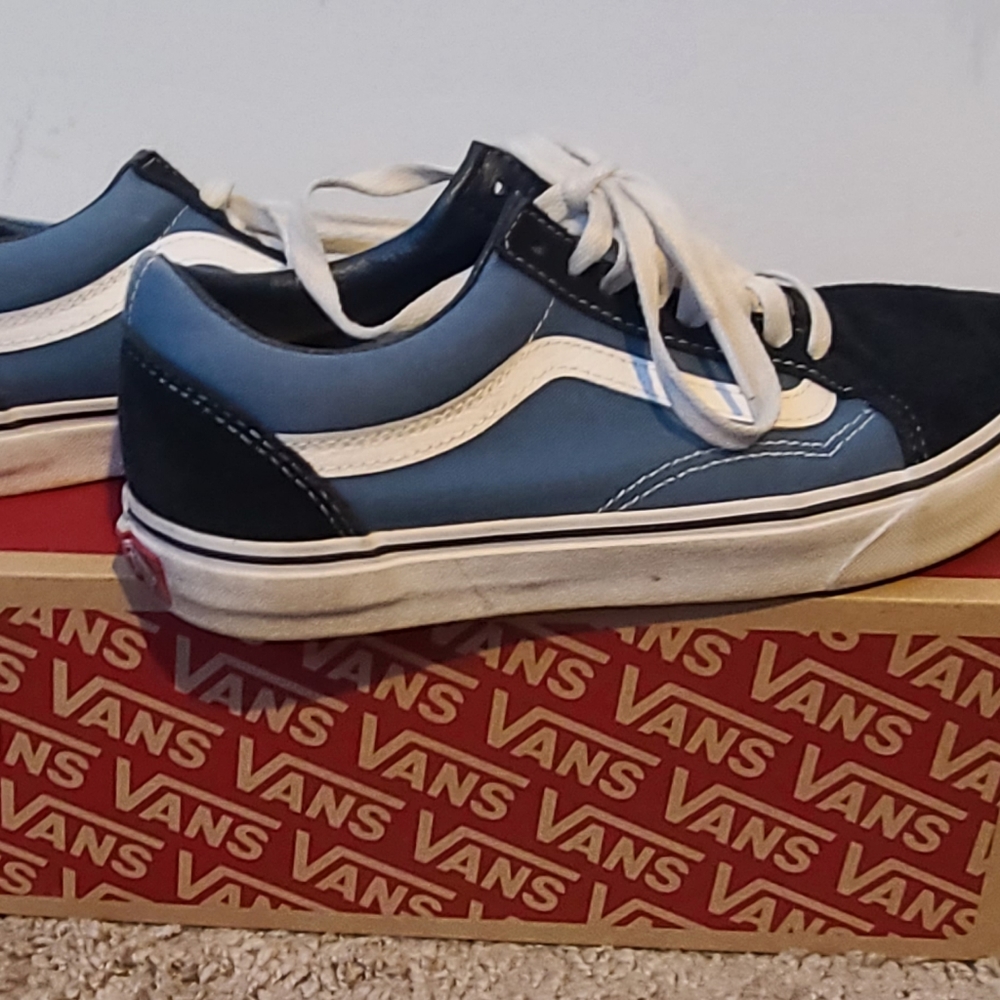 Navy Blue/Black Old Skool Van's
